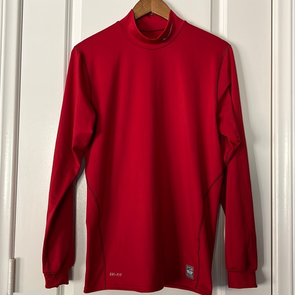 Nike Shirts Nike Pro Combat Drifit Mock Turtleneck Poshmark